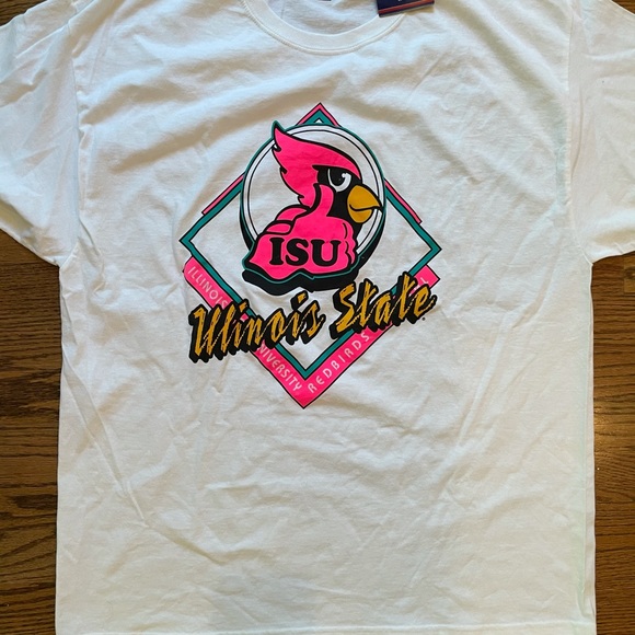 Illinois State Universiry ISU Retro Style Men's Extra Large T Shirt- Brand New! - Picture 2 of 8